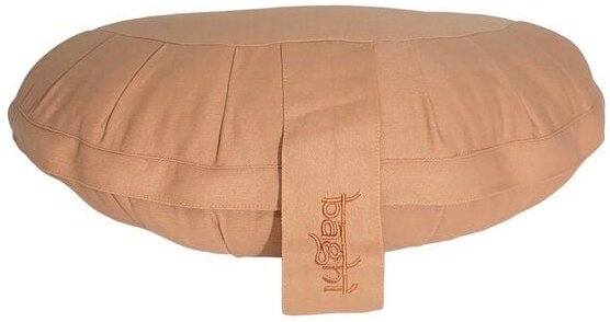 BAGHI Meditationskissen Halbmond basic aus Bio-Baumwolle kbA - Sitzhöhe 12cm