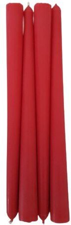 ReineNatur Stabkerzen aus Rapswachs– Leuchterkerzen - 4er Set - H: 24 cm, Ø 2 cm