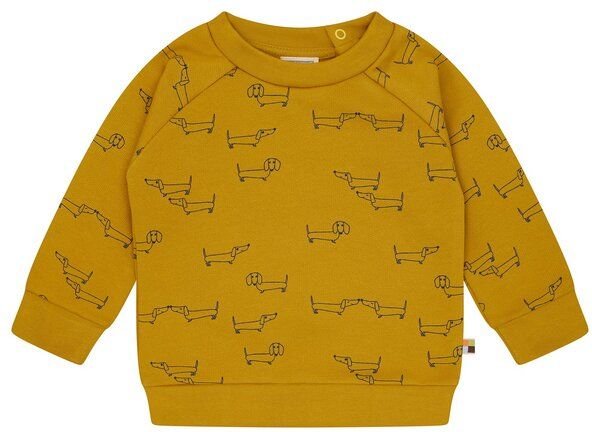 loud + proud Babys & Kinder Sweatshirt mit Alloverdruck, GOTS-zertifiziert