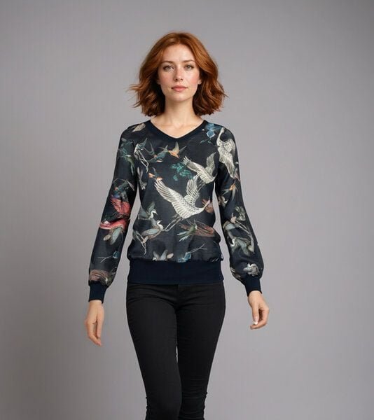 Thumbnail - Bluse Sookybird aus Bio Baumwolle von Lasalina