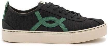 Vesica Piscis Footwear KAFKA BLACK SNEAKER OF RECYCLED COTTON