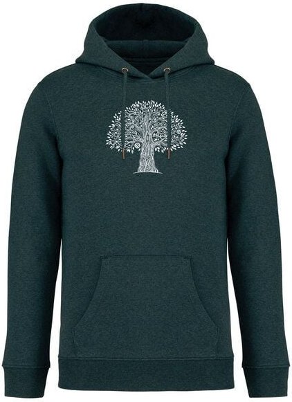 Brandless Basic Unisex Bio Hoody Nr. 4 Treelife 350g/m² XXS - 4 XL"