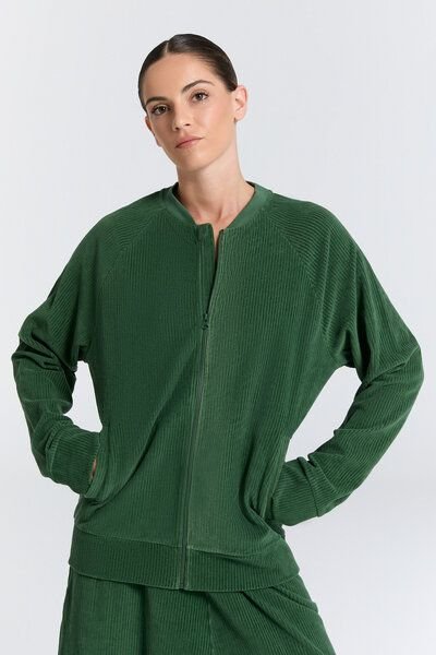 Leela Cotton Unisex Baseballjacke