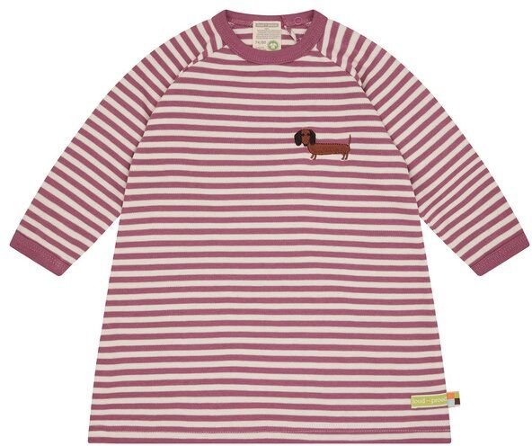 loud + proud Babys & Kinder Weiches Sweatkleid, GOTS-zertifiziert