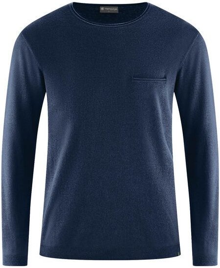 HempAge Herren Sommer Pullover Hanf/Bio-Baumwolle