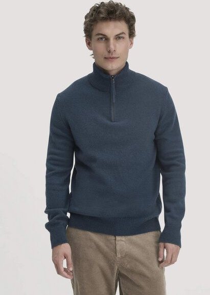 hessnatur Strick Troyer Regular aus Bio-Merinowolle mit Bio-Baumwolle