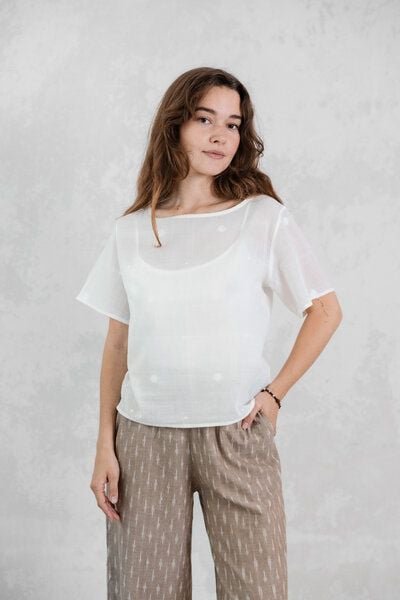 Jyoti - Fair Works Bio-Baumwoll Shirt Sarala