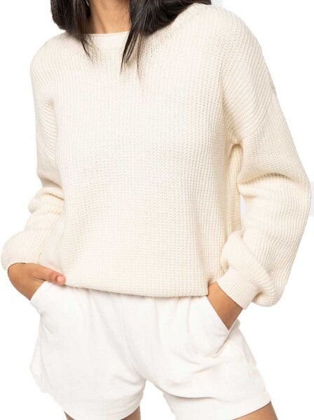 YTWOO Damenpullover aus Bio-Baumwolle und Merinowolle