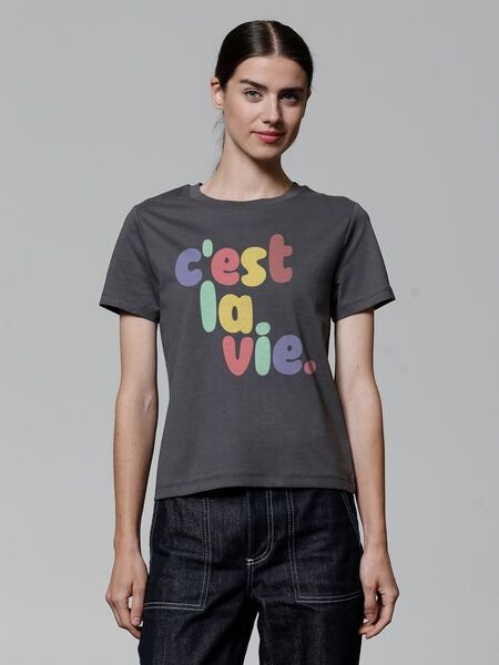 watapparel T-Shirt Frauen c'est la vie