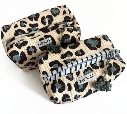 KIKOONI handgefertigte kleine Kosmetiktasche "Small K "