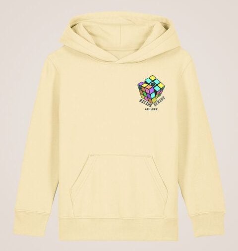 Athleez RISING GENIUS - Kids Relaxed Hoodie - 100% Bio - Für empfindliche Kinderhaut
