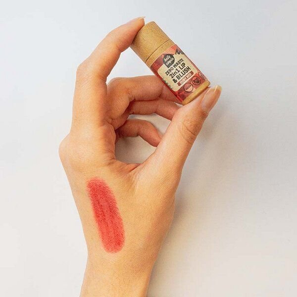 Thumbnail - Hello Simple 2in1 Lippenstift & Rouge: Lippenpflege mit Farbe aus Radieschen - Lip&Blush Ruby Red