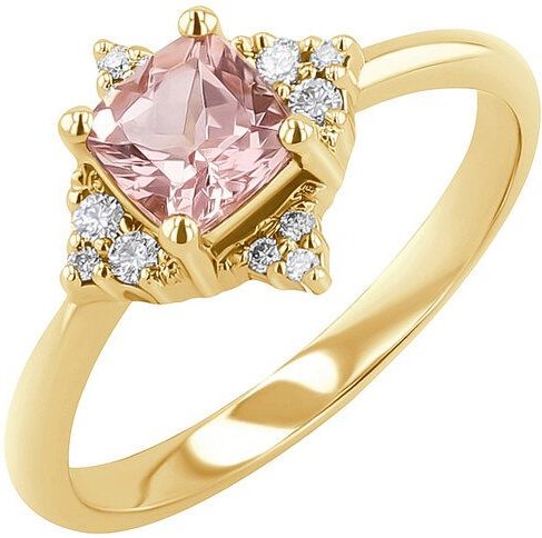 Eppi Ring mit Morganit und Diamanten Ethany