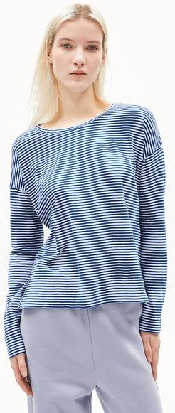 ARMEDANGELS XIANAA STRIPES Damen Longsleeve aus Bio-Baumwolle