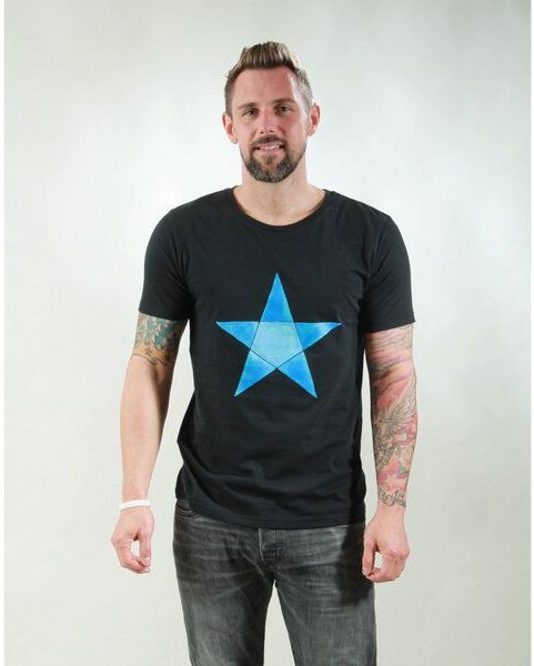 NATIVE SOULS T-Shirt Herren - Origami Star