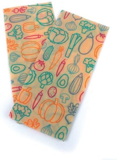 El Puente Bienenwachstücher im 2er-Set