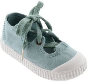 Victoria vegane Kinder-Schnürr-Ballerinas – Bailerina de Lona