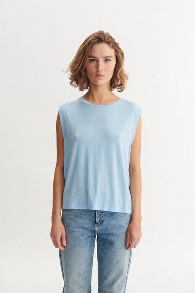 Basic Apparel Top Jolanda aus Tencel (Lyocell)