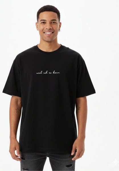 mate Weil ich es kann - Oversize Organic Premium Shirt