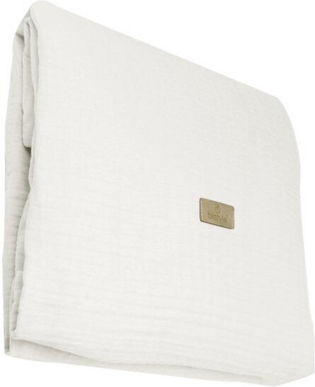 bistyle Babydecke Musselin-Decke 4 lagig 120x120, Weiche & Atmungsaktive Decke für Babys