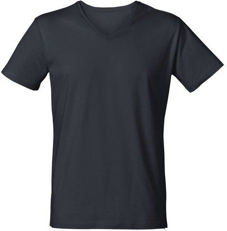 Human Family Bio Herren V-Neck T-Shirt "Chill - Against"