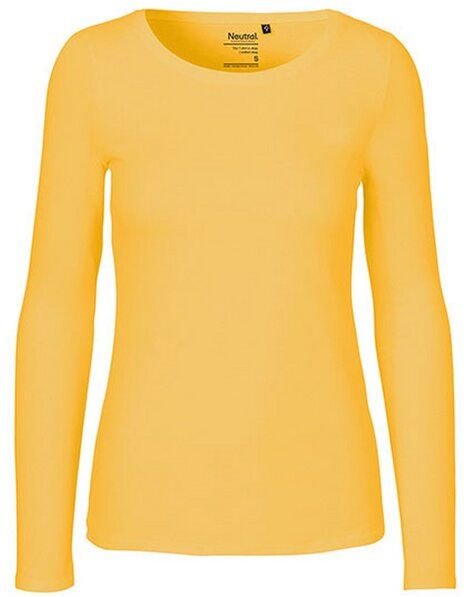 Neutral® Damen Langarm T-Shirt von Bio Baumwolle