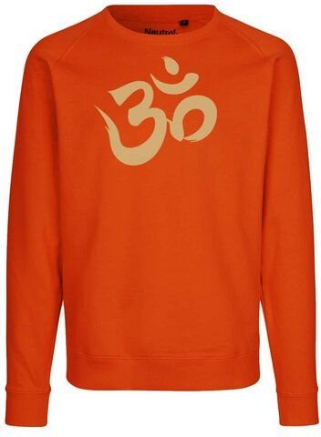 Peaces.bio - handbedruckte Biomode Bio Damen Sweatshirt Loose Fit Om