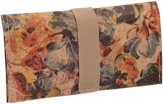 Simaru Tabaktasche 35g "LEIRA" aus Kork mit Gummiband.