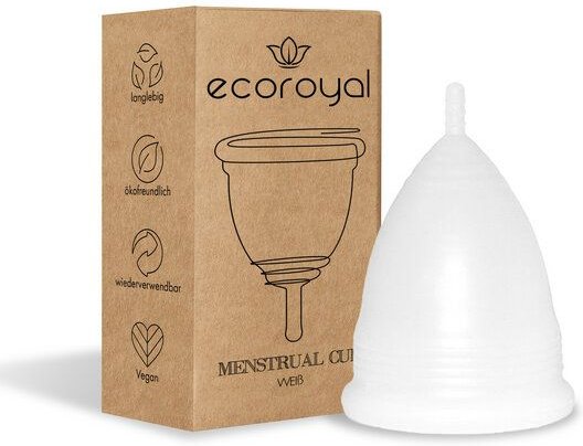 Ecoroyal Menstruationstasse in 2 Größen