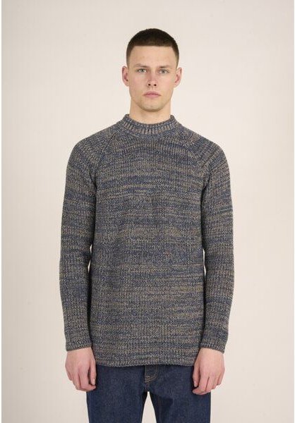 KnowledgeCotton Apparel Strick-Pullover TWISTED YARN aus Bio-Baumwolle