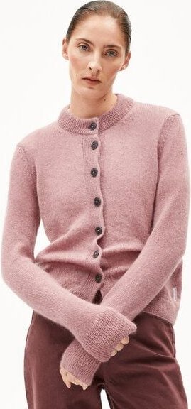 ARMEDANGELS AMILDAA Damen Strickjacke aus Mohair-Woll Mix