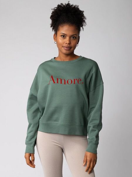 watapparel Sweatshirt Frauen Amore