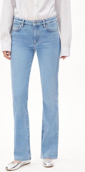 ARMEDANGELS LINNAA LOW - Damen Bootcut Low Waist aus Bio-Baumwoll Mix