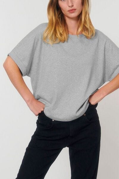 Kultgut Biofair & Vegan Oversize T-Shirt aus 100% feiner Biobaumwolle