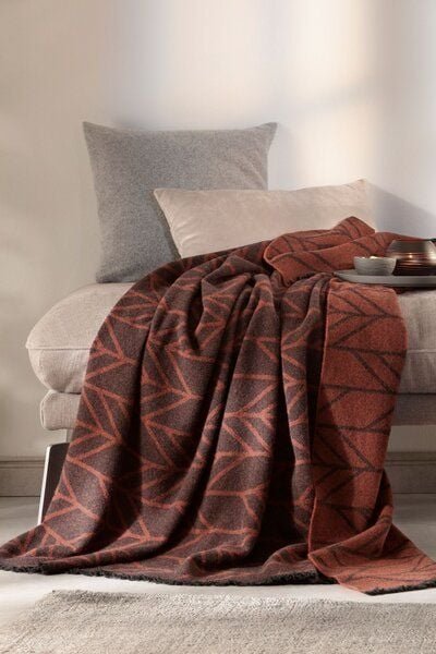 Plaid Villeroy & Boch Fransenplaid aus 100 % Wolle (50 % recycelt) by biederlack