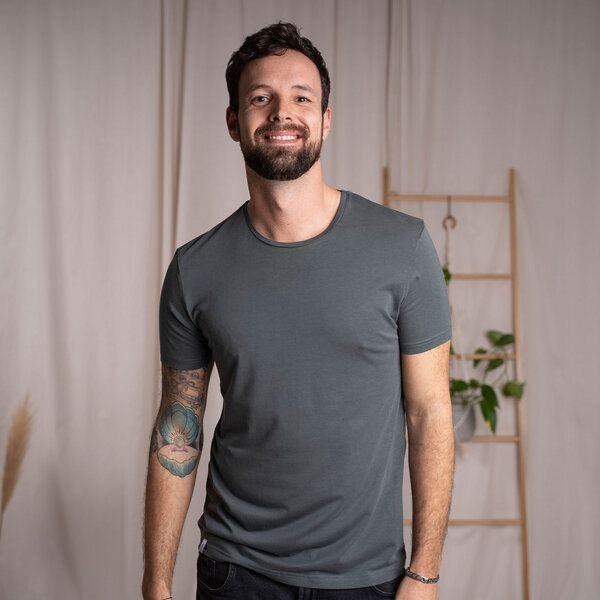 Vresh Clothing Ravi - Regular Fit T-Shirt aus Tencel-Mix