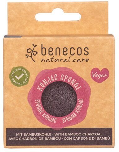 benecos Konjac Sponge - 100% biologisch abbaubar
