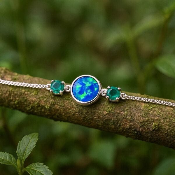 Spirit of Island Silber Armband | Opal Universe