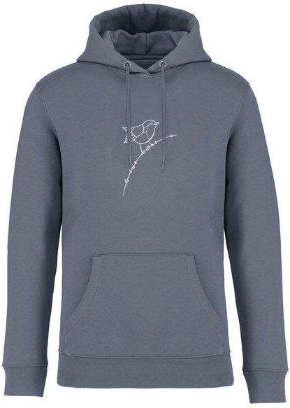 Greeenspired Basic Bio Hoody Nr. 4 Rotkehlchen 350g/m² XXS - 4 XL