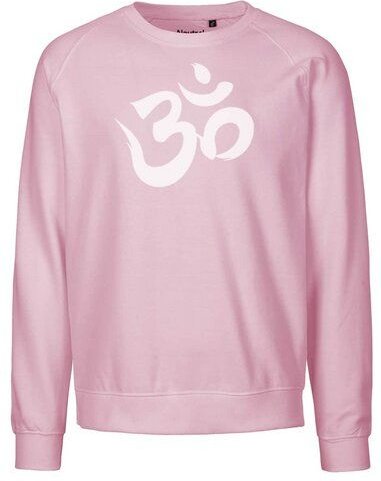 Peaces.bio - handbedruckte Biomode Bio Damen Sweatshirt Loose Fit Om