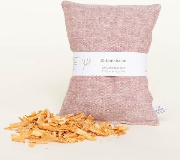nahtur-design Zirbenkissen aus Bioleinen