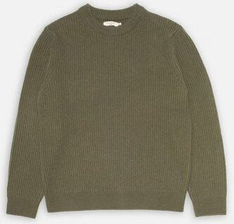 Nudie Jeans Strickpullover - August Rib Wool - aus biologischer Wolle
