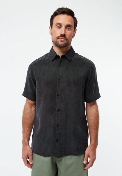 Givn Berlin Kurzarmhemd GBKODA aus TENCEL mit Peach-Effekt