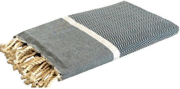 Just Be Hamamtuch / Strandtuch Chevron