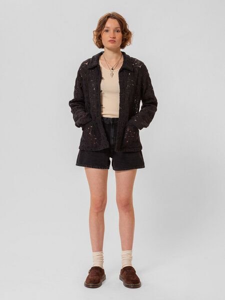 Nudie Jeans Jeansshorts - Maeve - aus Bio-Baumwolle und recycelter Baumwolle