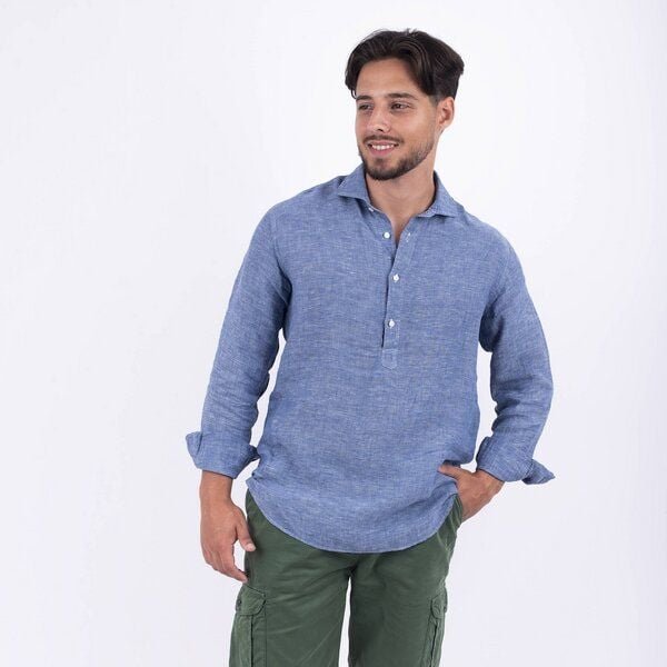 Panareha MAMANUCA Leinen Popover Hemd