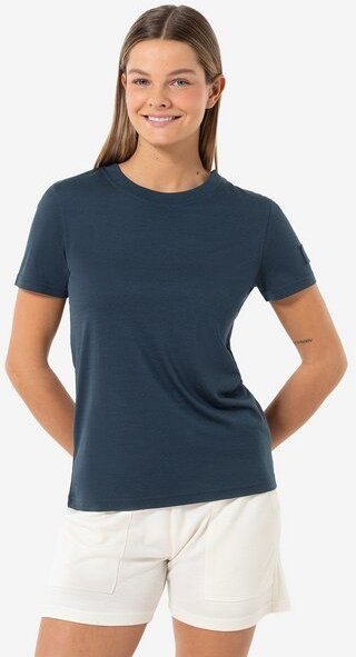 super.natural T-Shirt CASUAL RIB BIO J TEE für Damen, nachhaltig, Merino