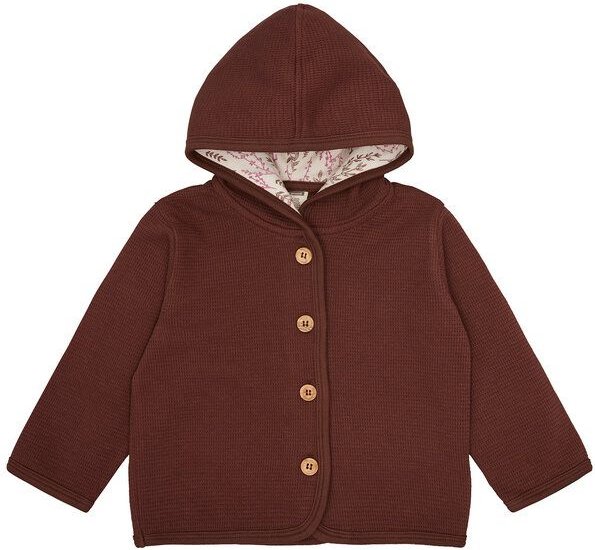 loud + proud Babys & Kinder Jacke in Waffeloptik, GOTS-zertifiziert