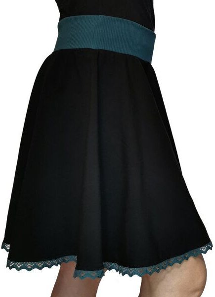 liebewicht weiter Rock aus Bio Jersey für Damen