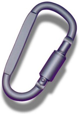 ecolinda Aluminium-Karabiner mit Schraubverschluss – Dein Must-Have für Trinkflaschen & Ausrüstung